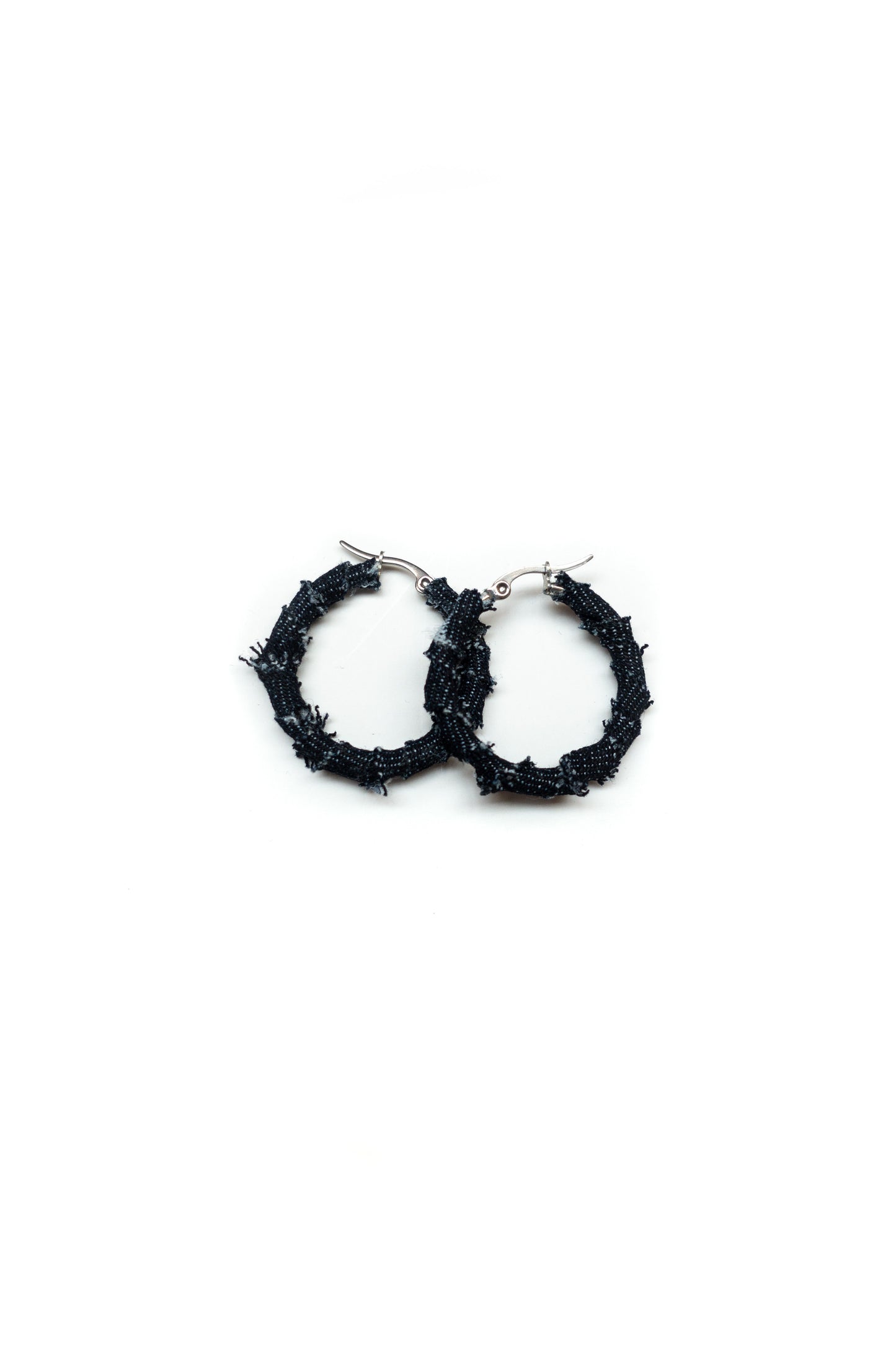 Small Denim Hoop