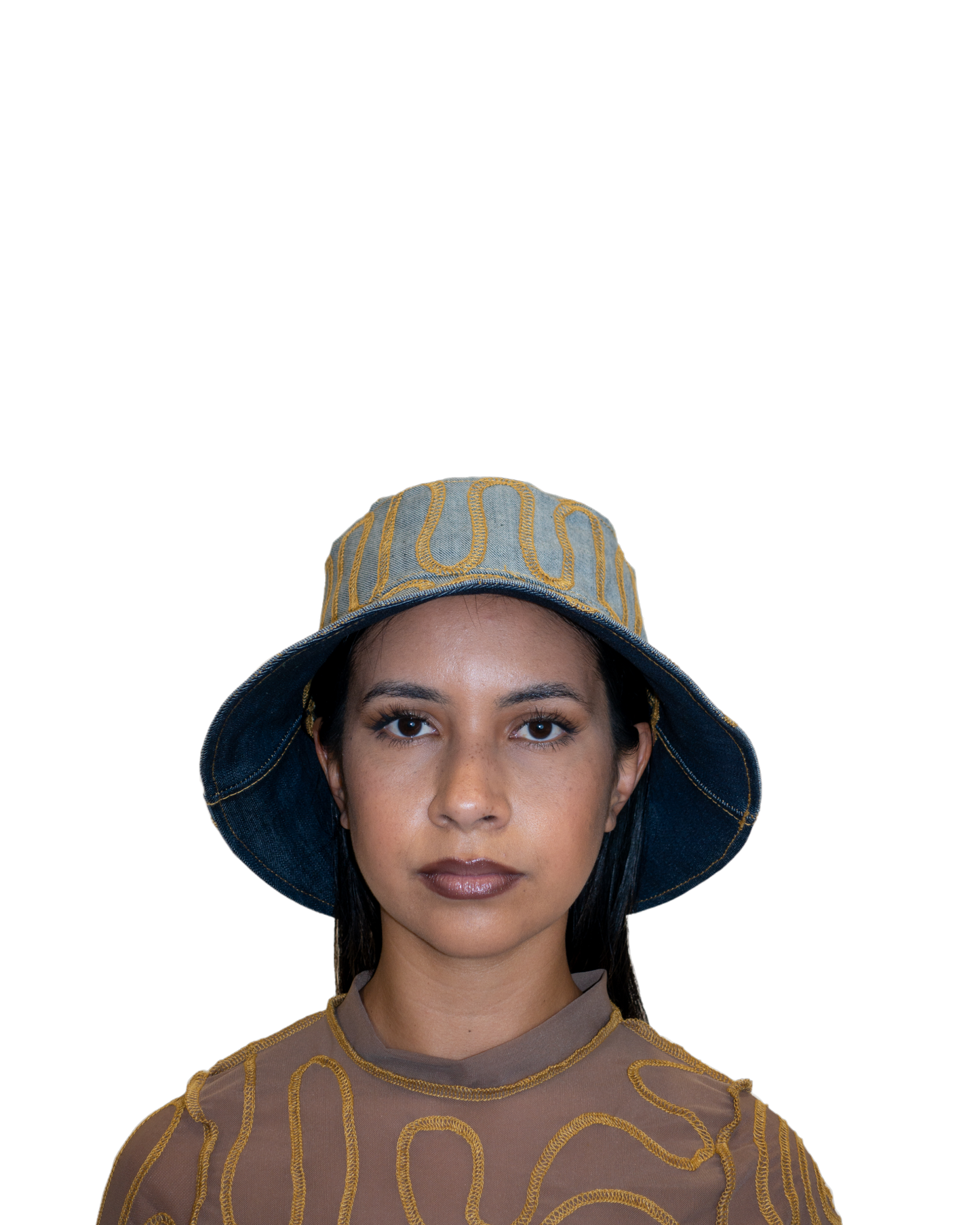 Female Energy Denim Bucket (Grey)