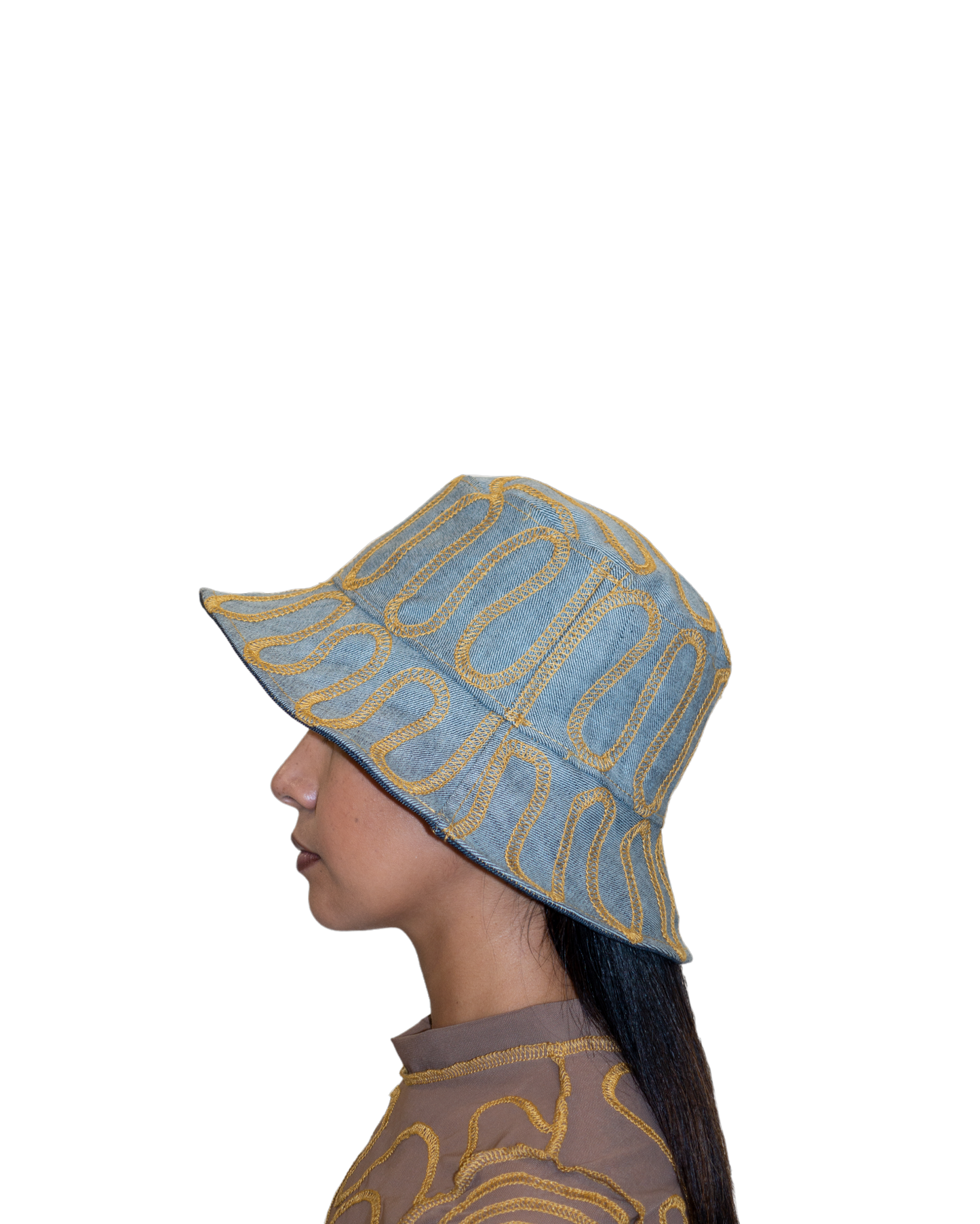 Female Energy Denim Bucket (Grey)