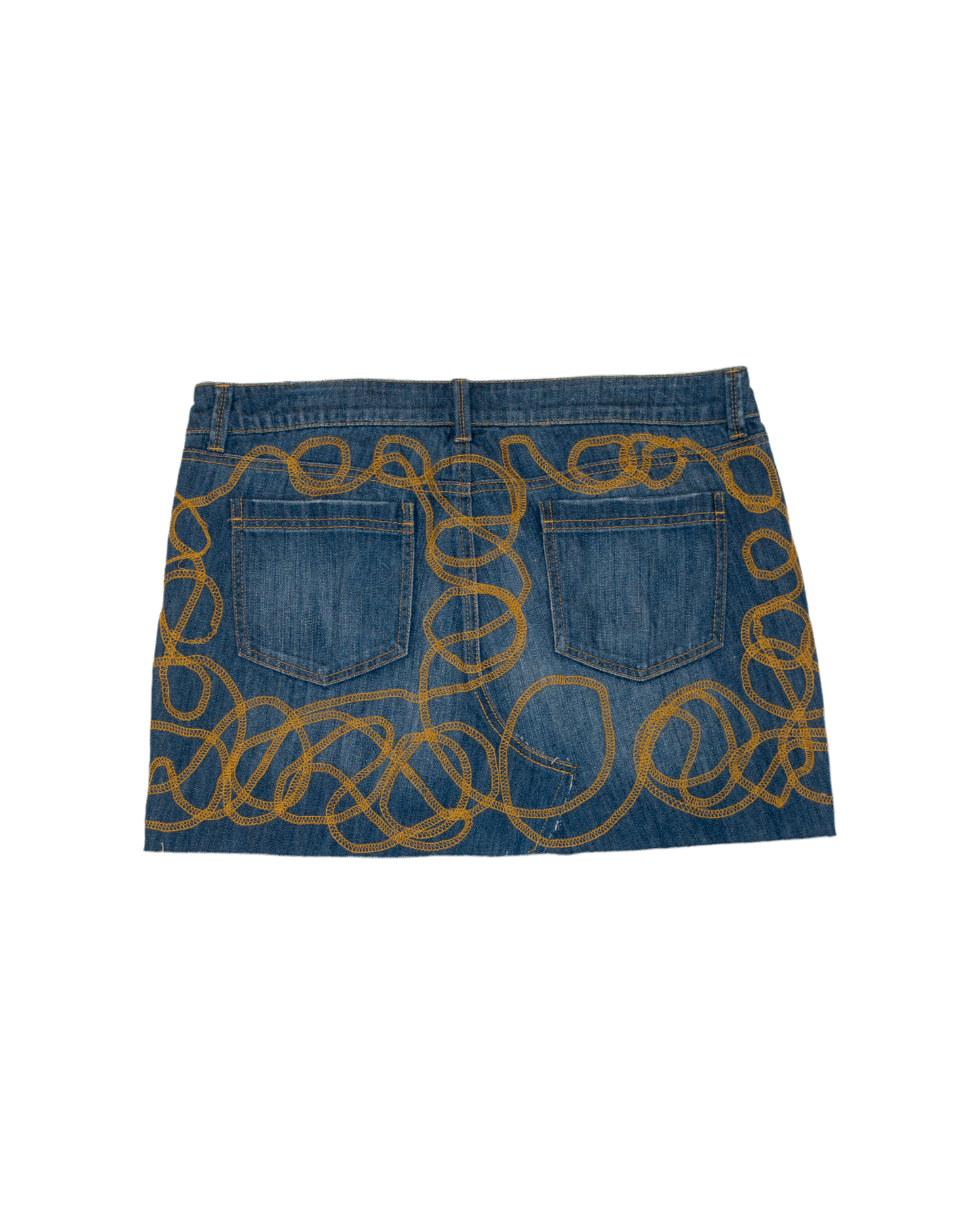 Female Energy Denim Mini Skirt