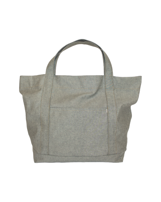 FW23 Oversized Raw Denim Laundry Tote