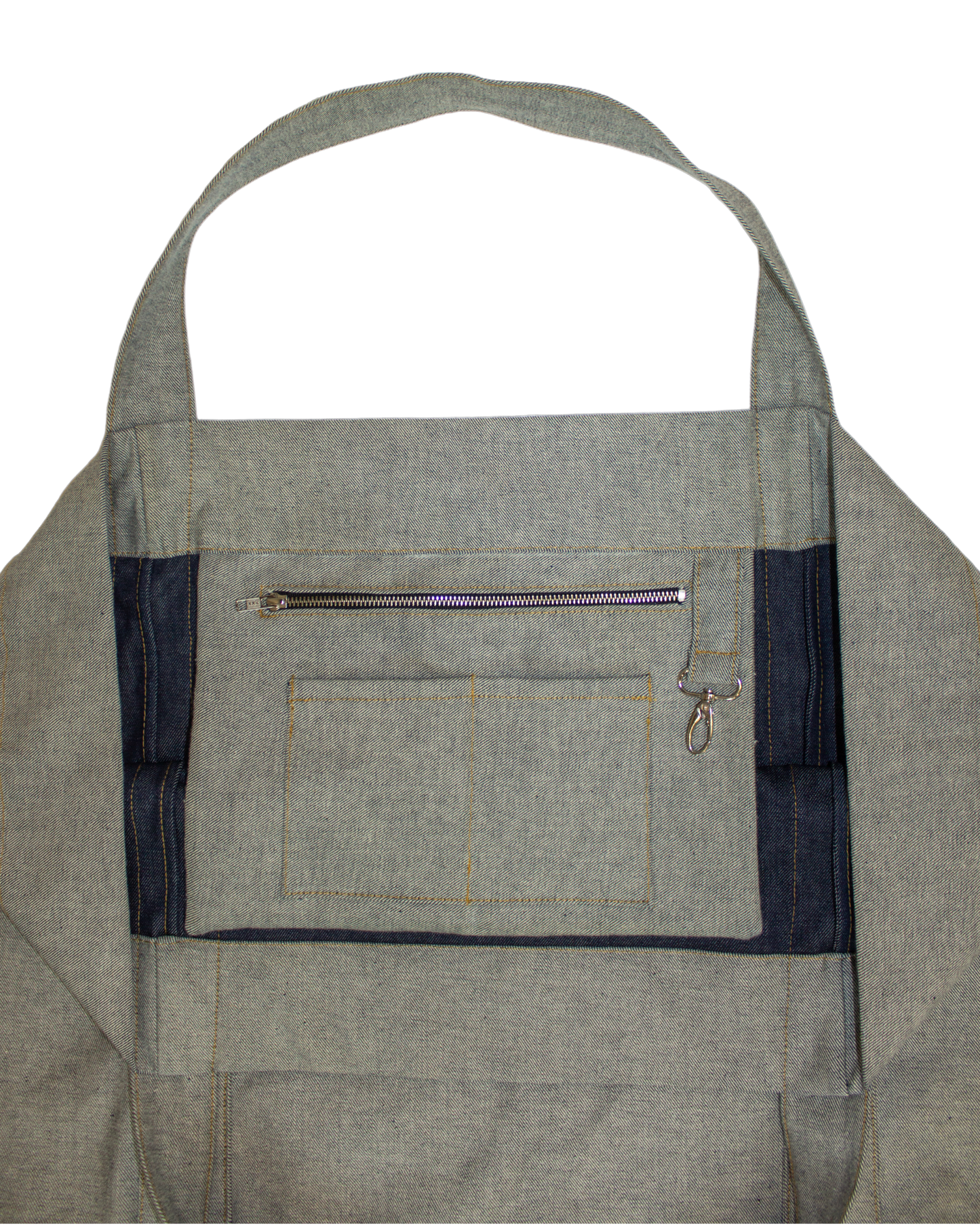 FW23 Oversized Raw Denim Laundry Tote