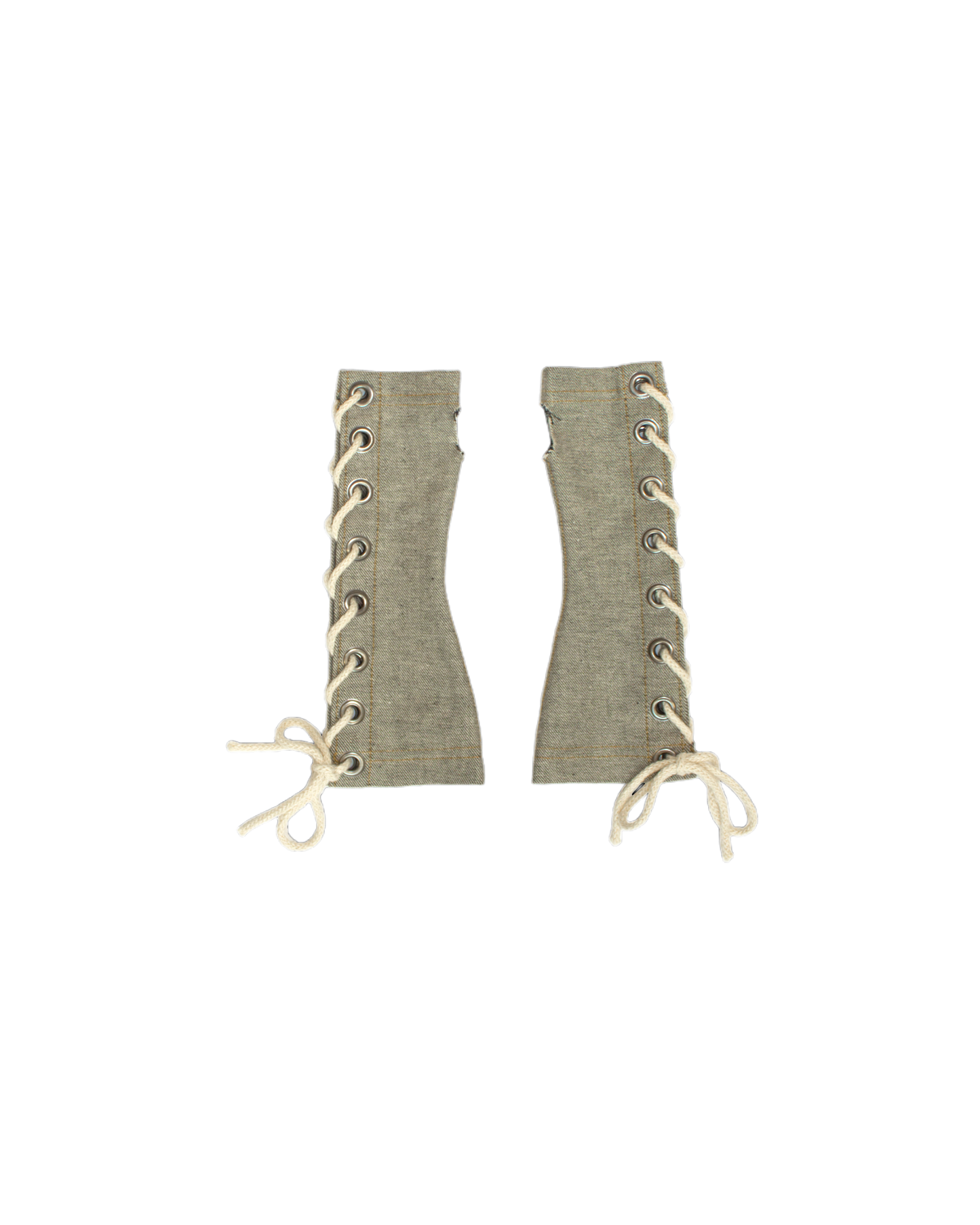 FW23 Raw Denim Fingerless Gloves