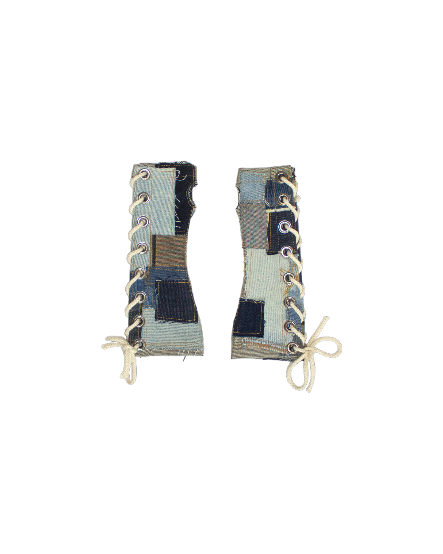 FW23 Patchwork Fingerless Gloves