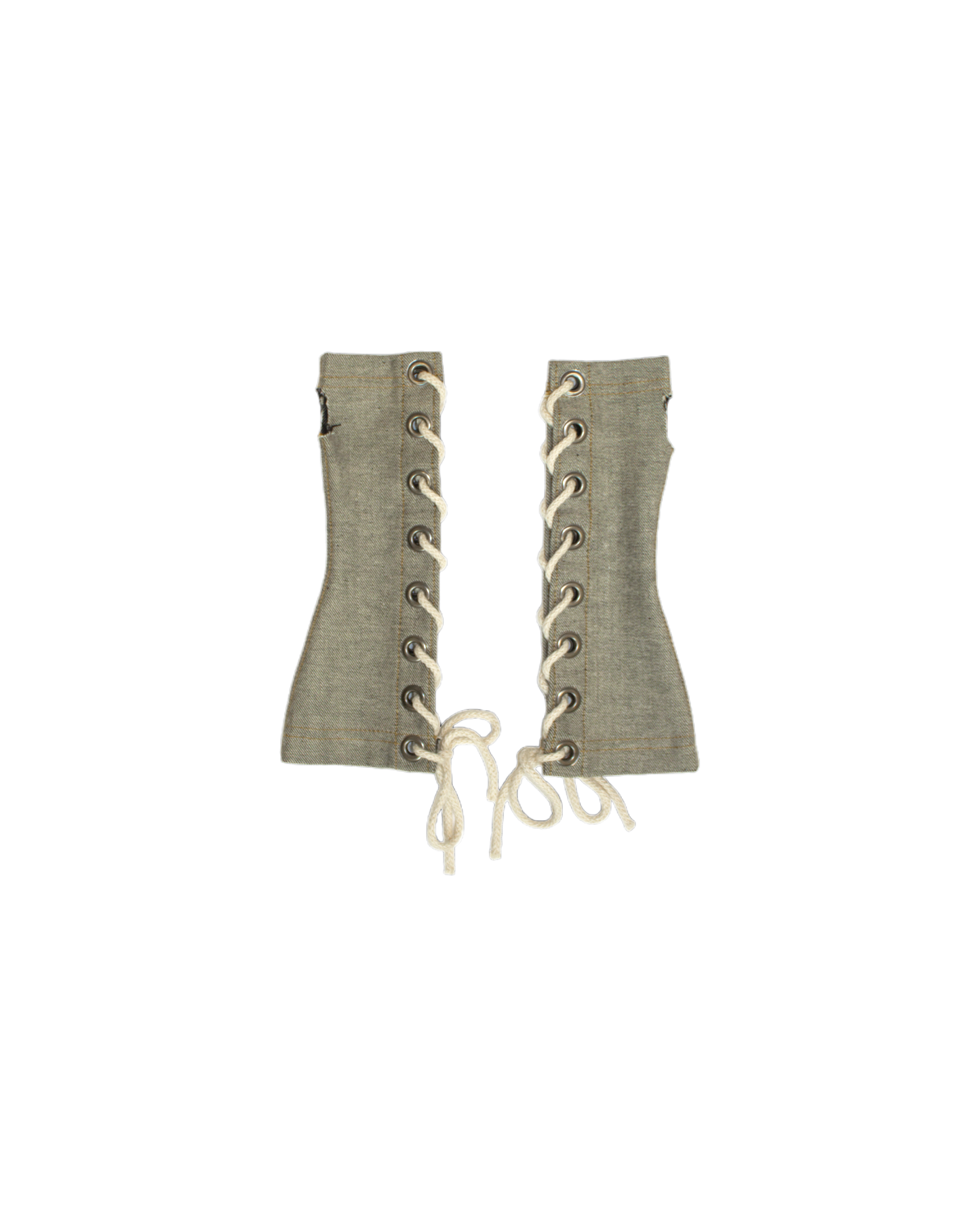 FW23 Raw Denim Fingerless Gloves
