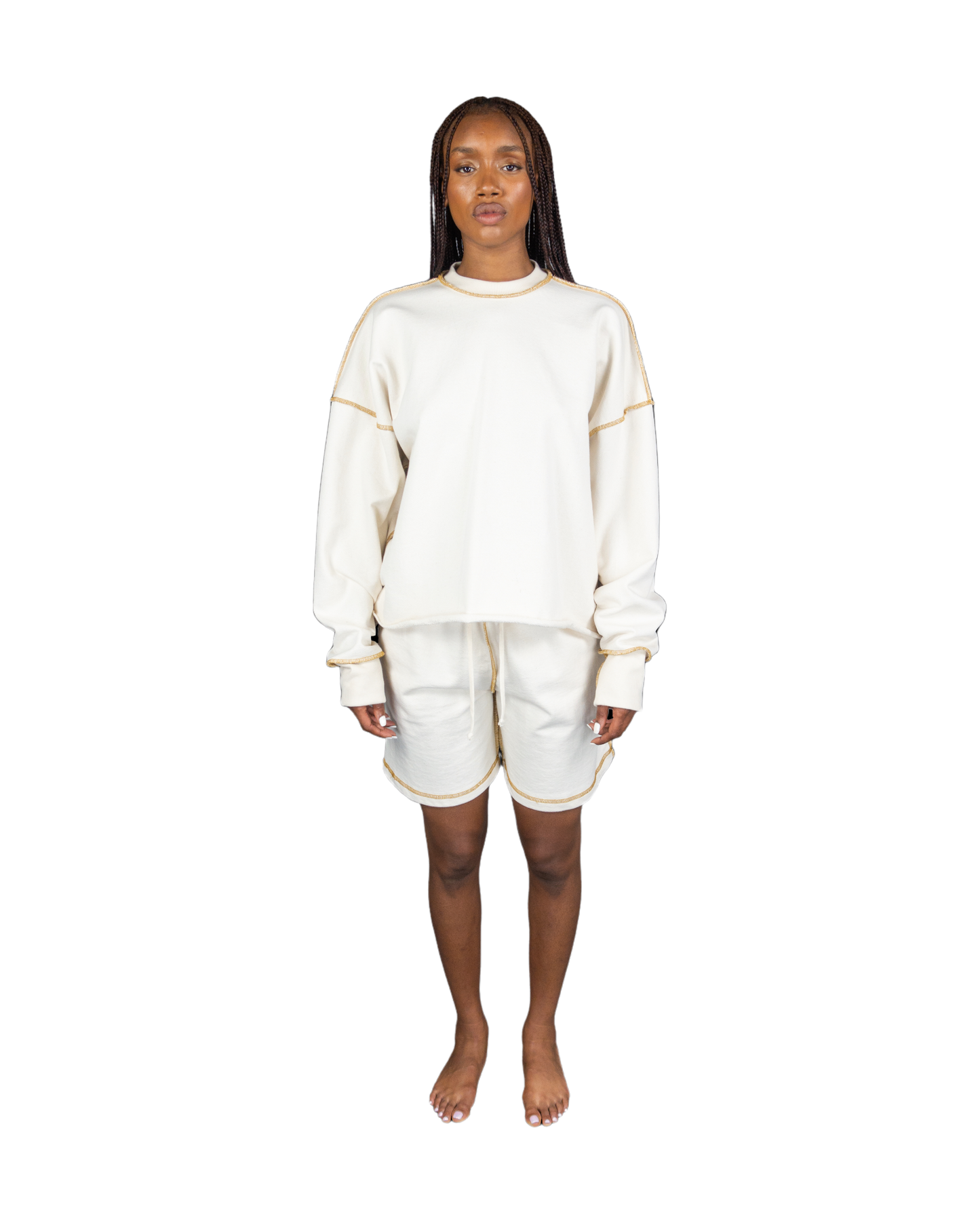 Classic Unisex Crewneck & Shorts Set
